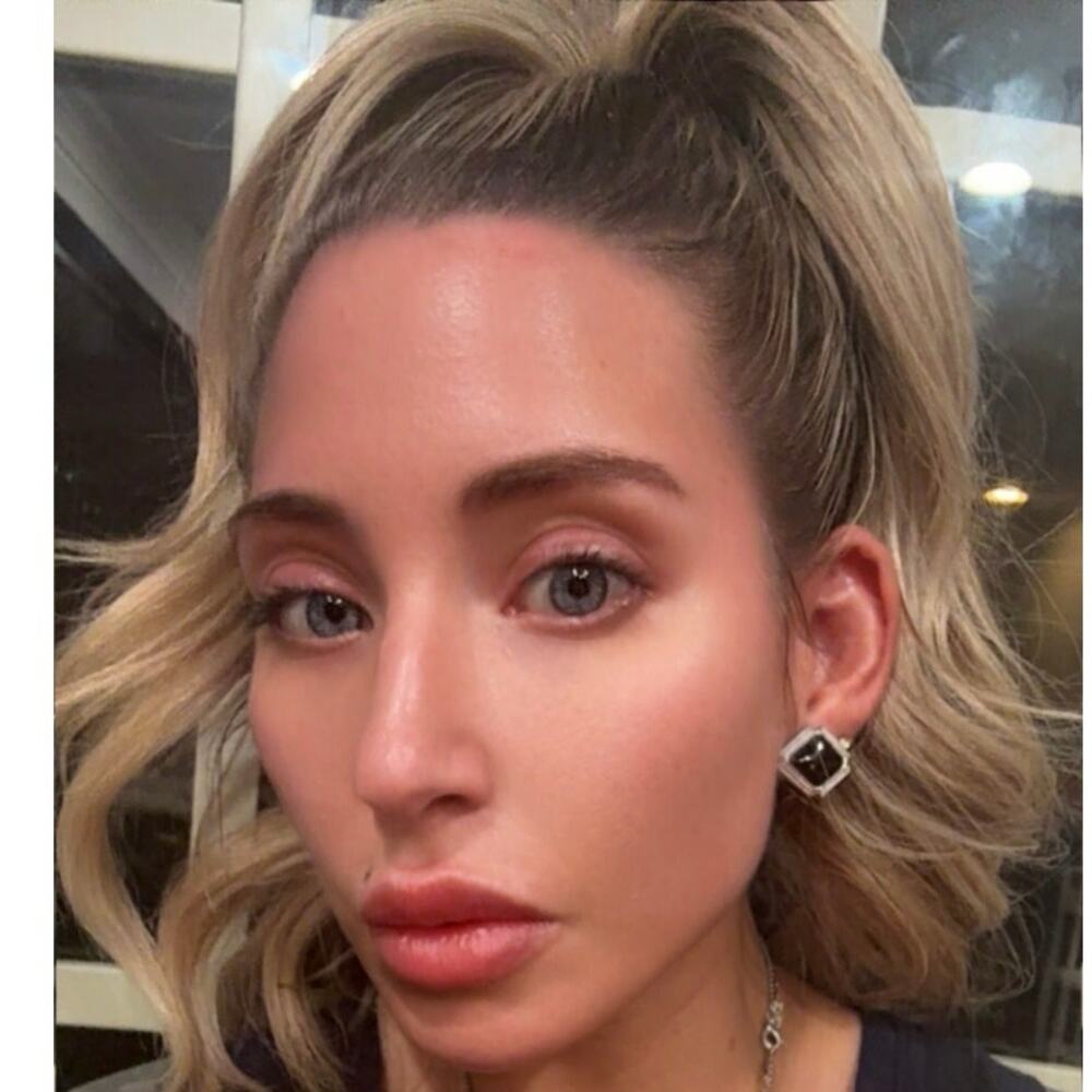 Vintage Christian Dior Black Cabochon Clip Earrings Signed Dior 1970s - Picture 10 of 12